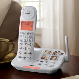 Amplified Cordless Phone with Answering System, , large