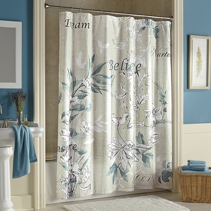 Sentiments Shower Curtain, , large