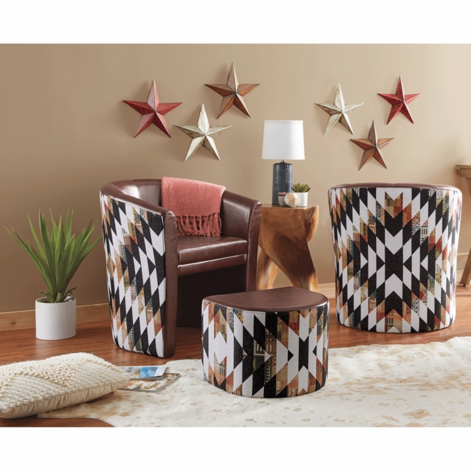 Lupe Club Chair & Ottoman, , large