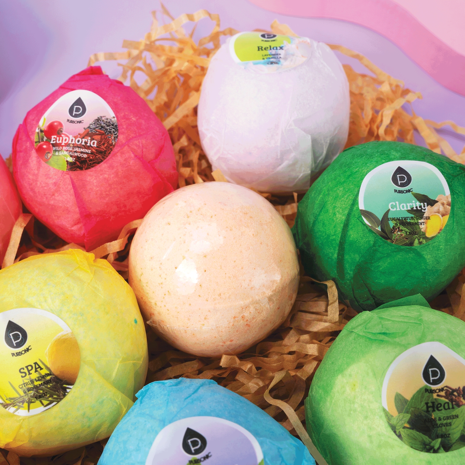 Pursonic Bath Bomb Gift Set | Seventh Avenue