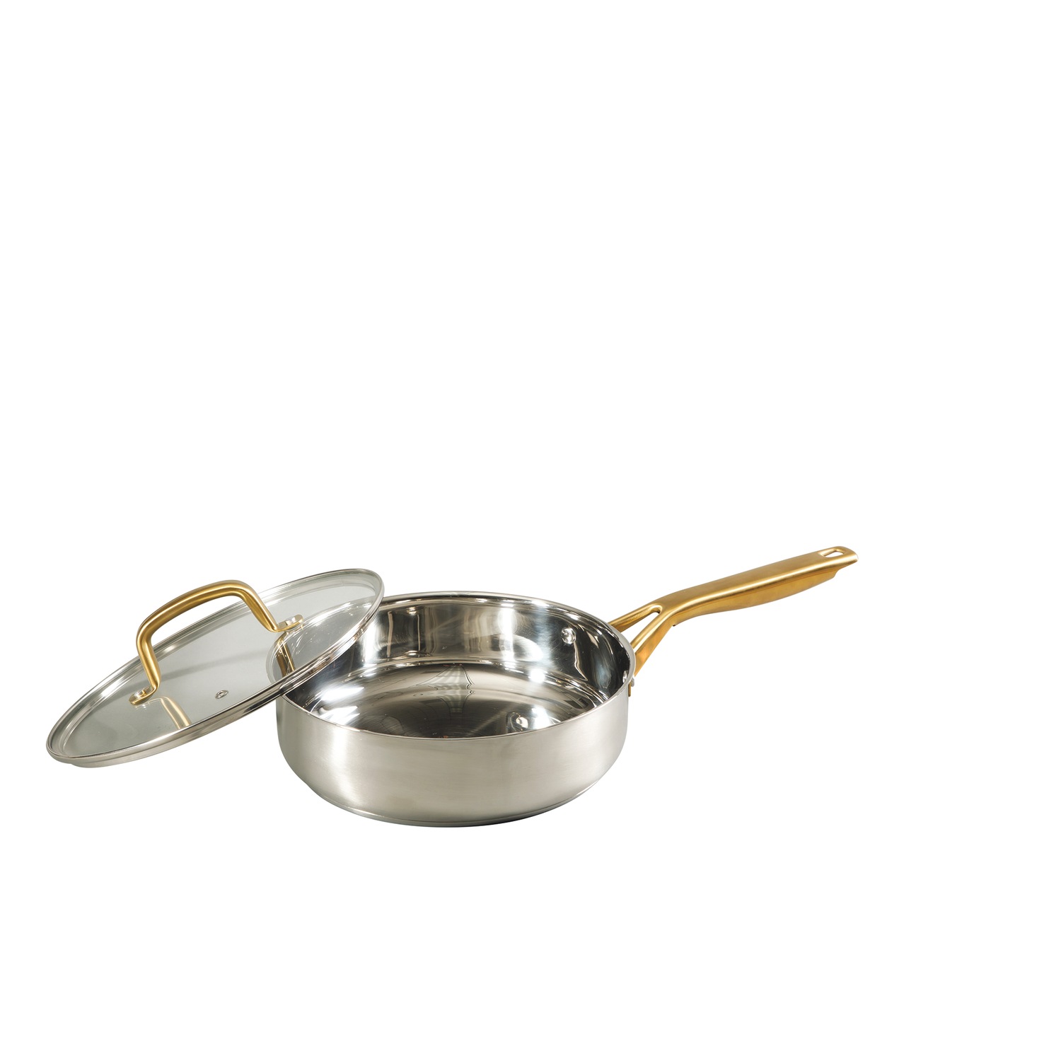 Oster Davinelle 12-Piece Stainless Steel Cookware Set | Seventh Avenue