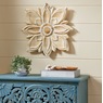 Carved Flower Wall Art, , large
