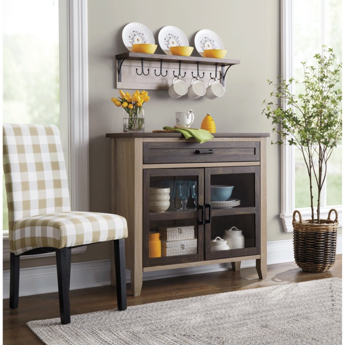 Littrell Wall Shelf and Sideboard, , large