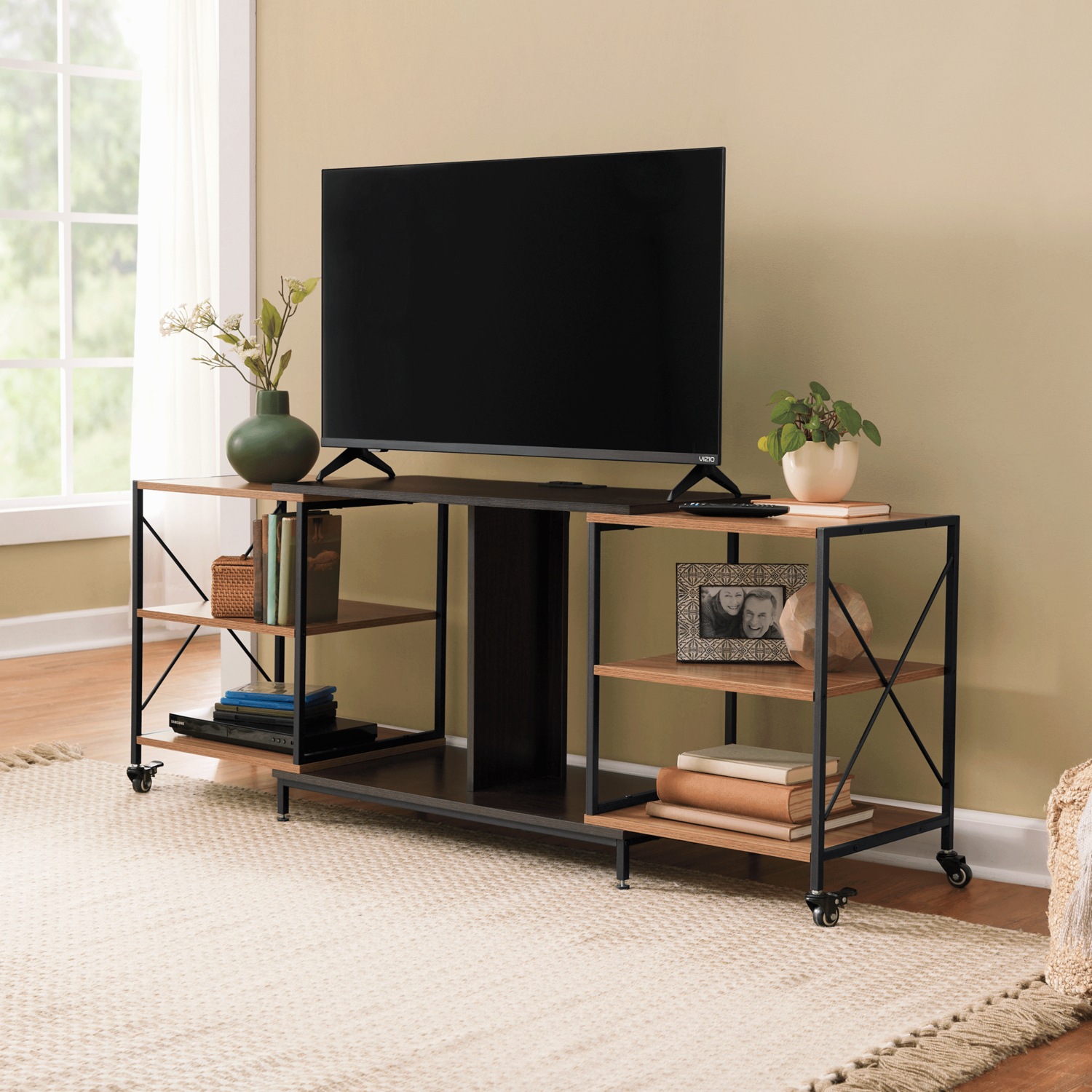 Expandable Rotatable Powered TV Stand | Seventh Avenue