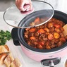 Green Life Slow Cooker Healthy Duo 6-Quart Slow Cooker, Pink, large