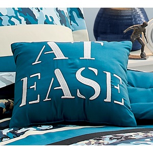Printed Microfiber Accent Pillow, , large