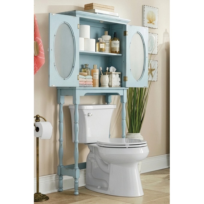 Vintage-Style Tesorino Over-the-Toilet Space Saver, , large