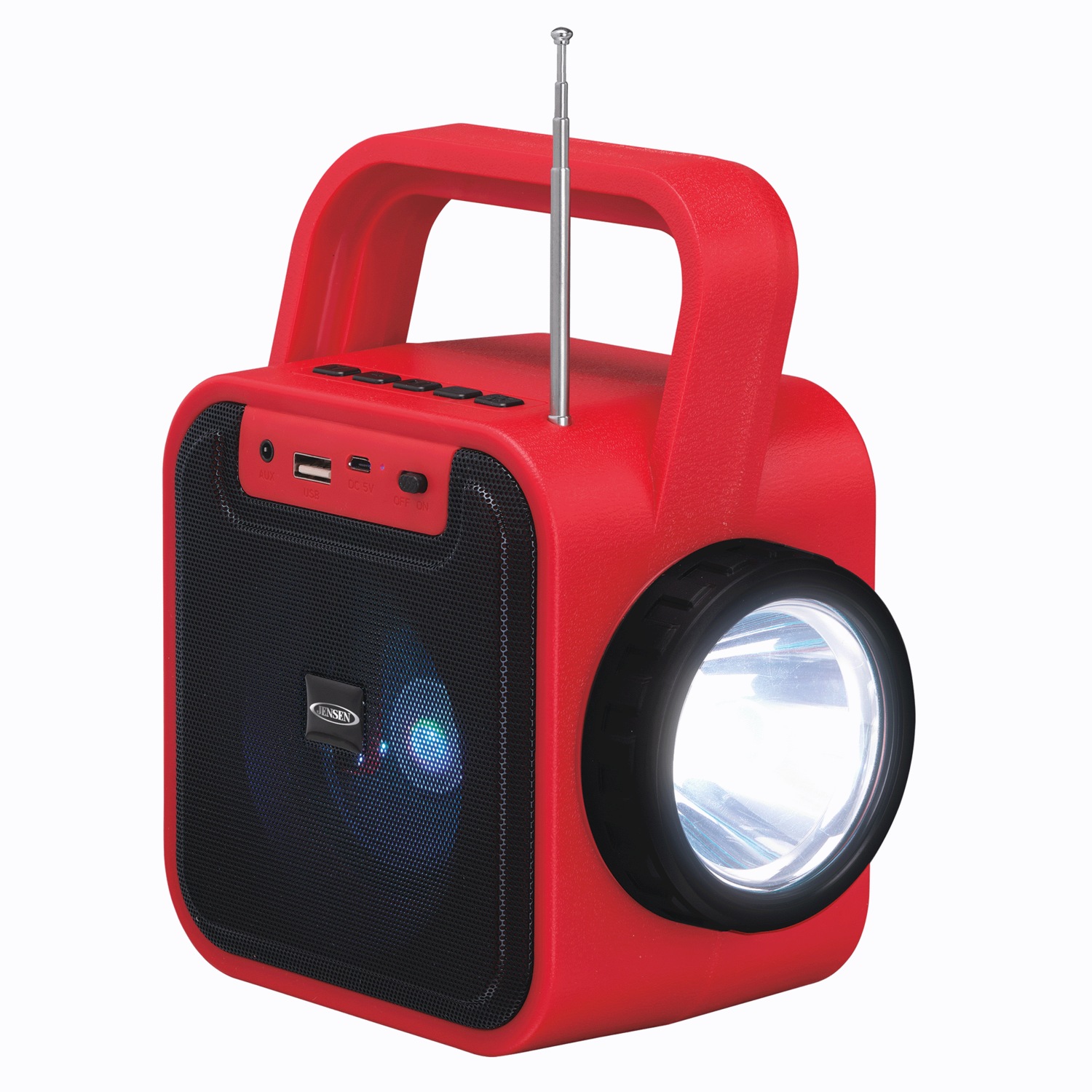 Jensen Portable Bluetooth Rechargeable Speaker | Seventh Avenue