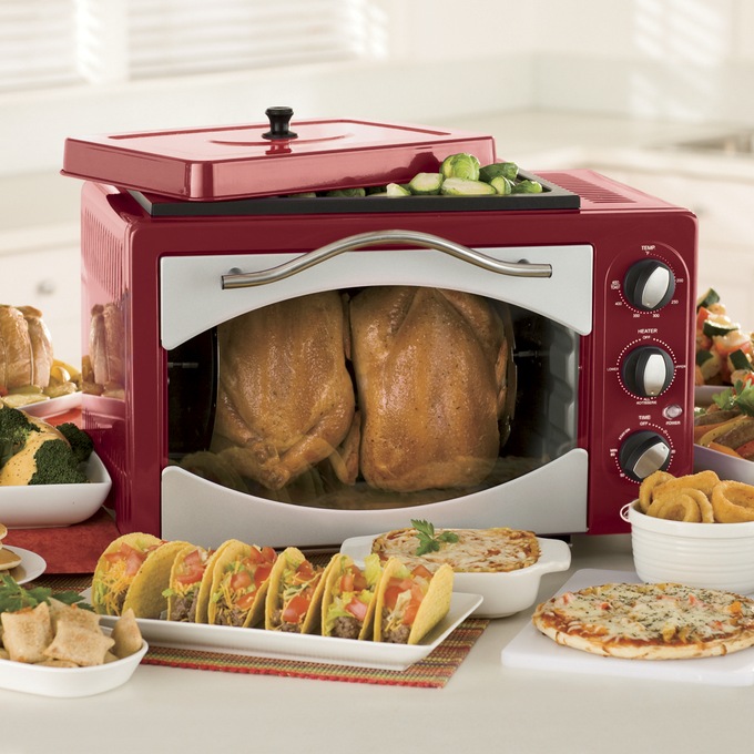 Ginny's 10-In-1 Everything Oven, Delicious Red, large