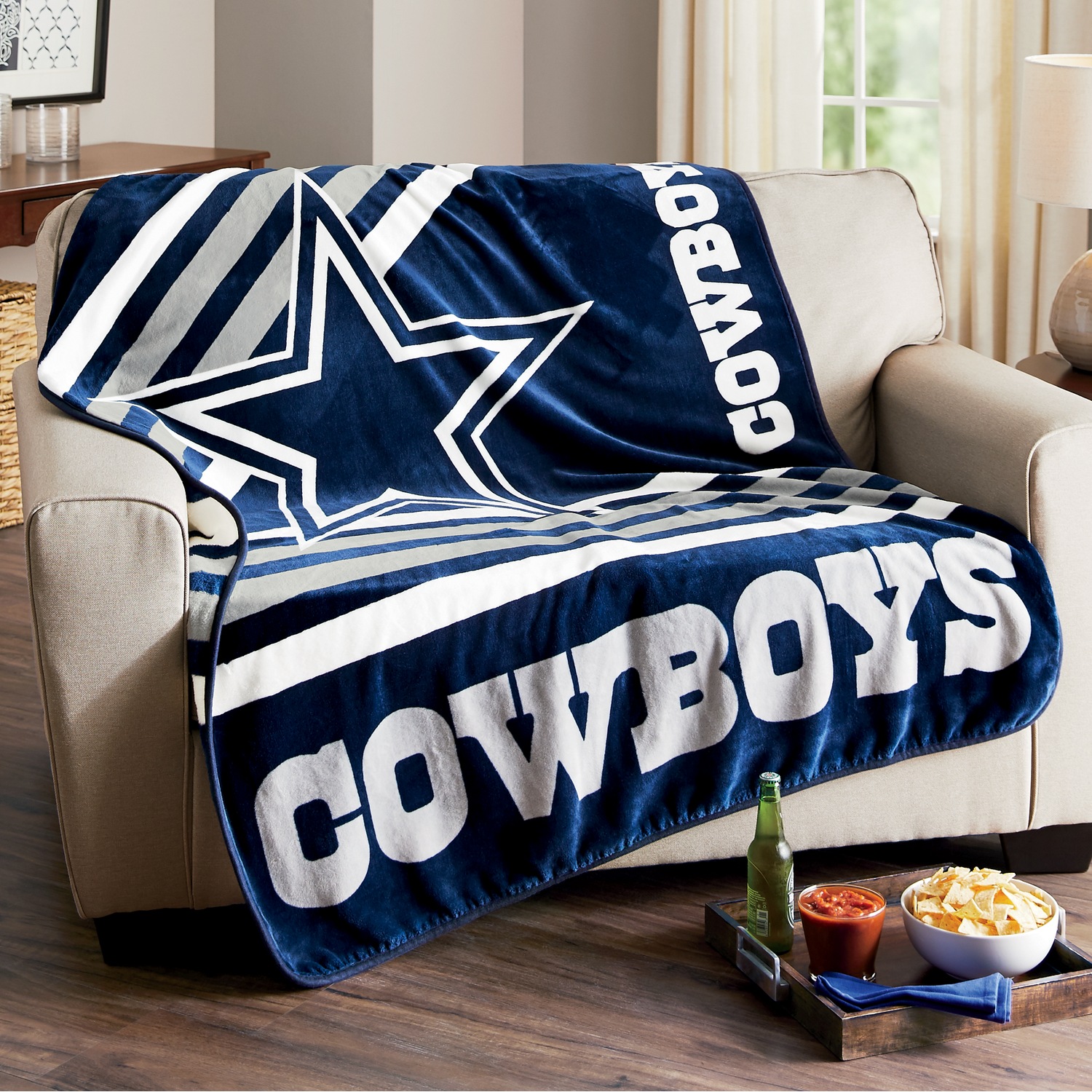 NFL Raschel Plush Throw Blanket Seventh Avenue