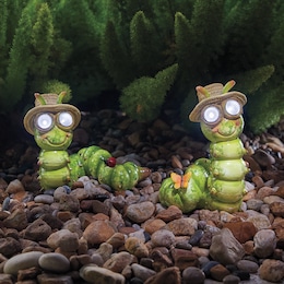 Set of 2 Solar Caterpillars, , large