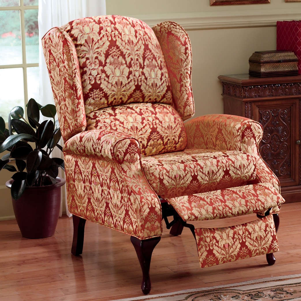 wingback recliner