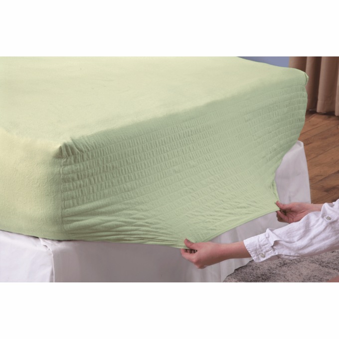 BedTite Solid Flannel Sheet Set, , large