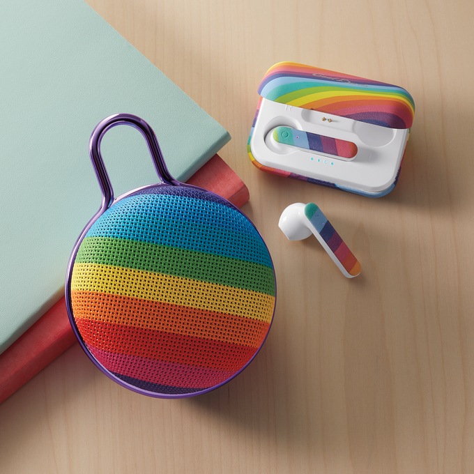 True Wireless Speaker & Earbuds with Charging Case, , large
