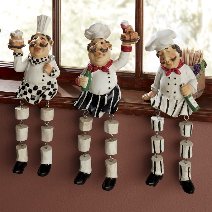 3Piece SittingDownOnTheJob Shelf Sitter Set Seventh Avenue