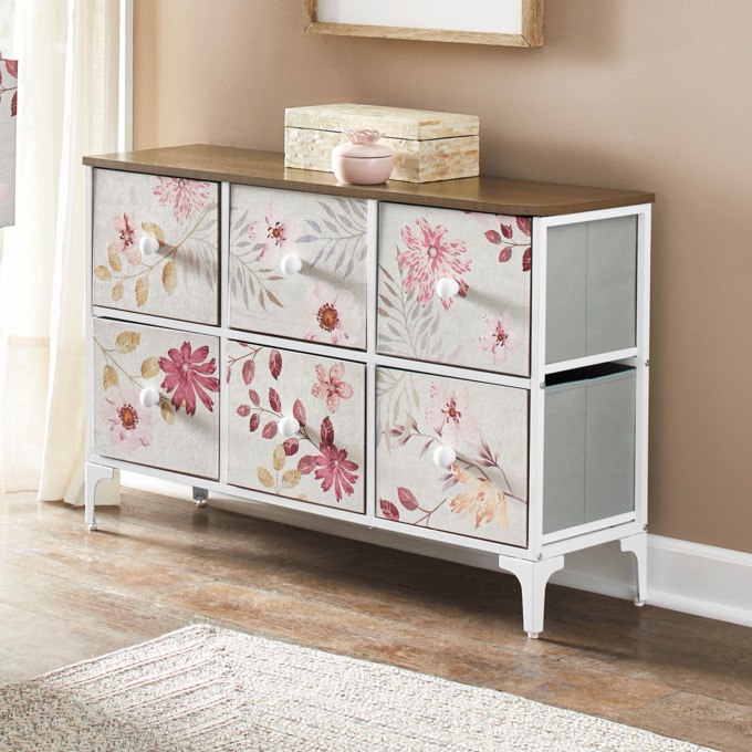 Leilani 6-Drawer Wide Cabinet, , large