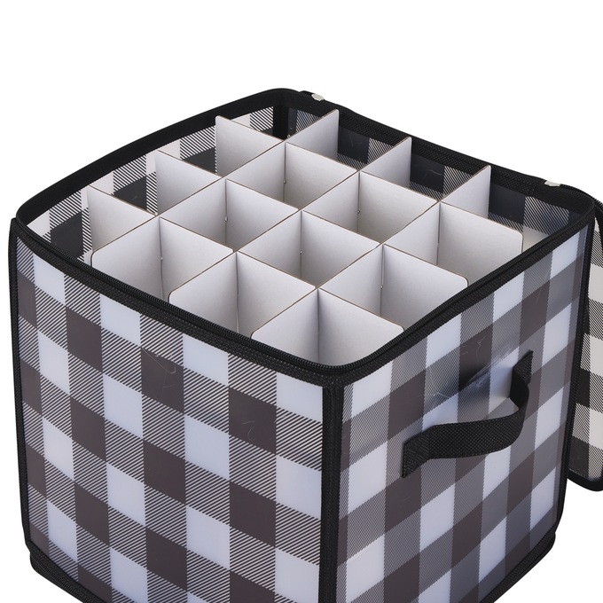 Simplify 64-Ct. Ornament Storage Organizer, Assorted, large