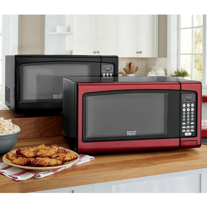 Montgomery Ward 1.1 Cu. Ft. Microwave Oven, , large