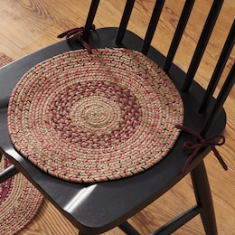 Ginger Braided Chair Pad, , large