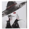 Embellished Mysterious Lady Canvas, , large