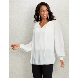 Penelope Blouse, White, large