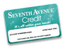 Seventh Avenue Credit Card Image