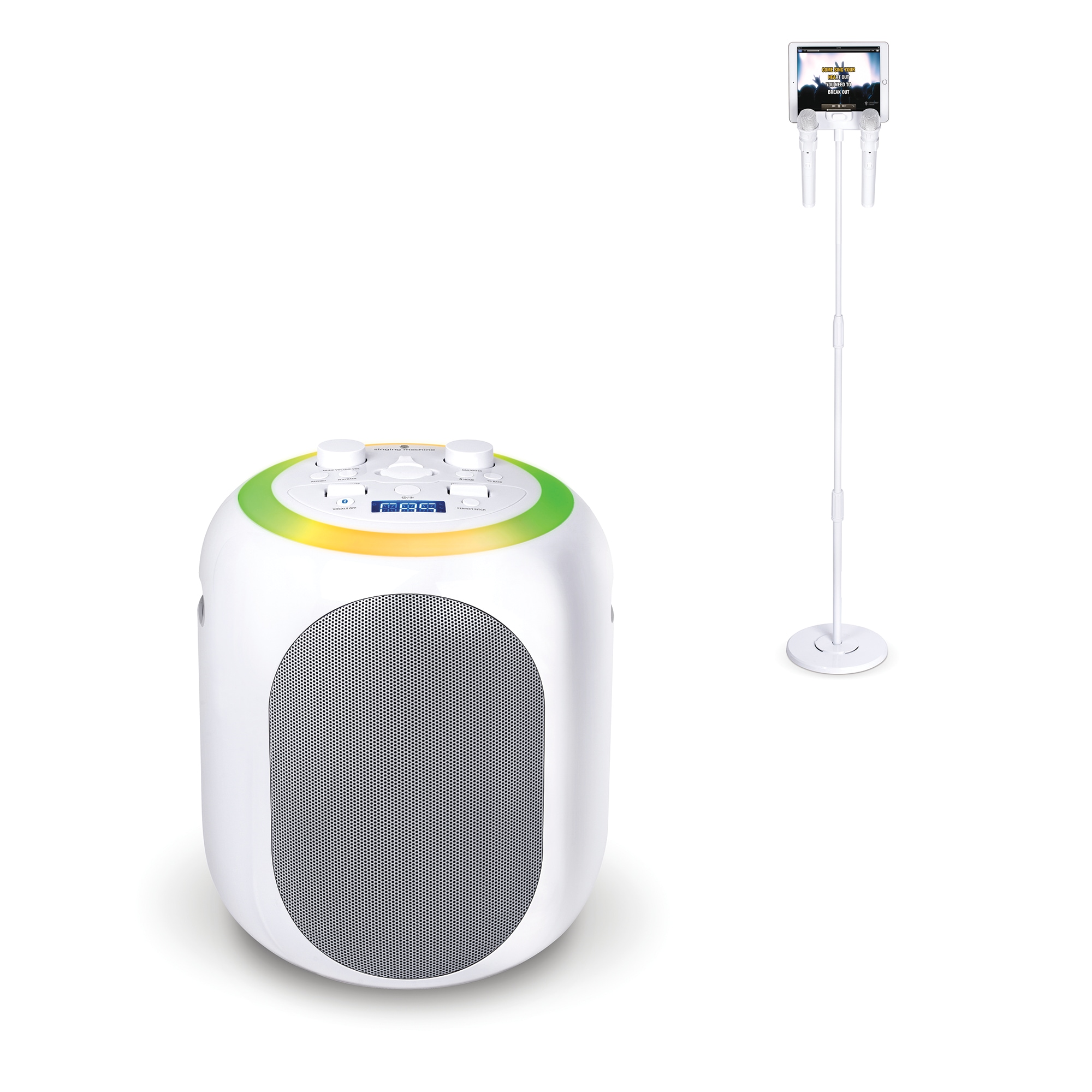Singing Machine Pedestal Wireless Karaoke System | Seventh Avenue
