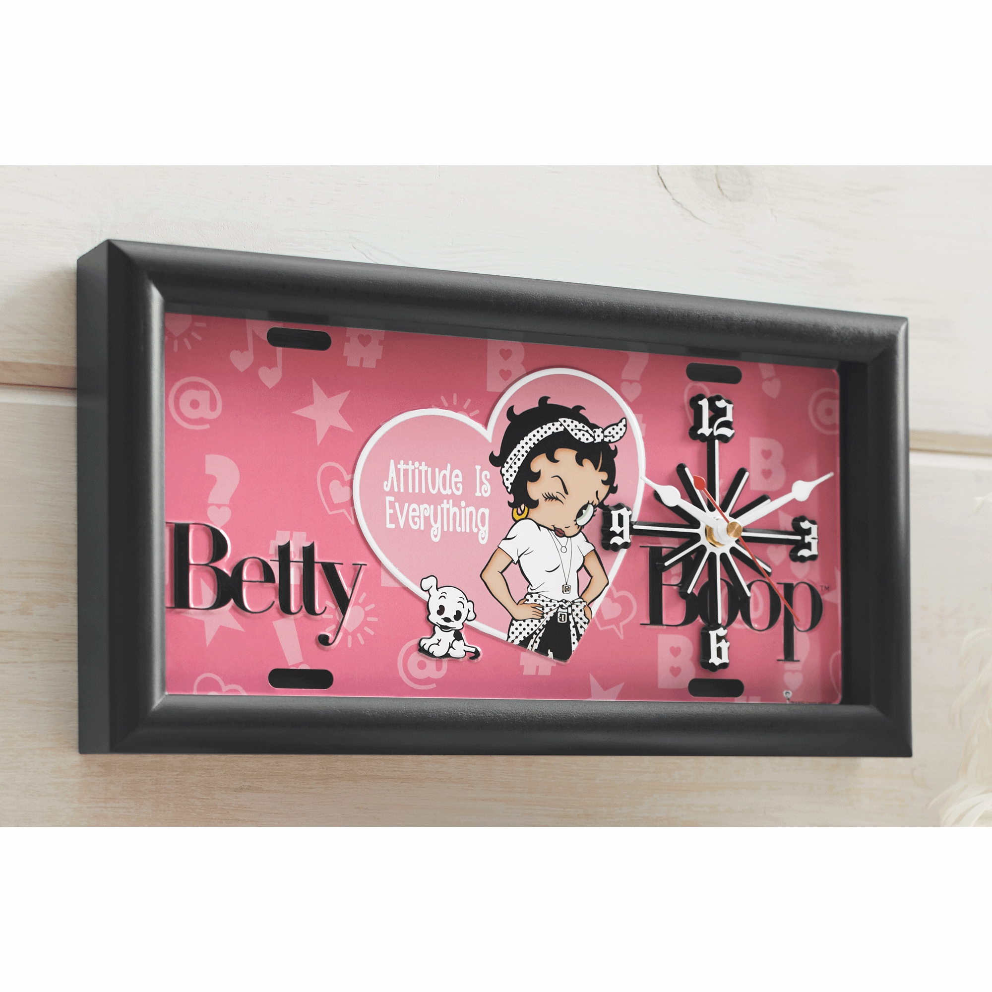 Bettyページ Betty Boop Framed Wall Clock | Seventh Avenue