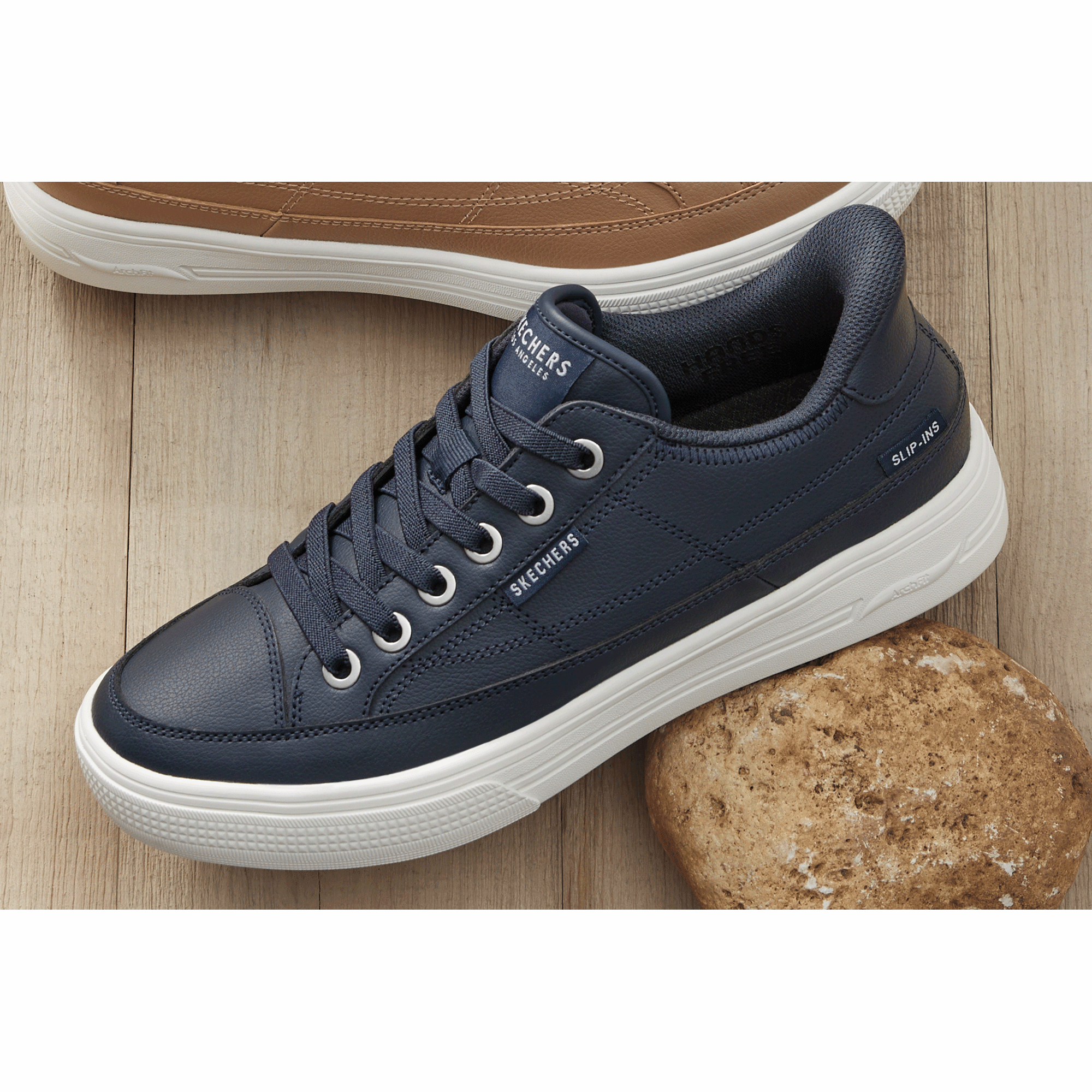 Skechers Men's Slip-Ins Arch Fit Arcade Catch Ya There Shoe