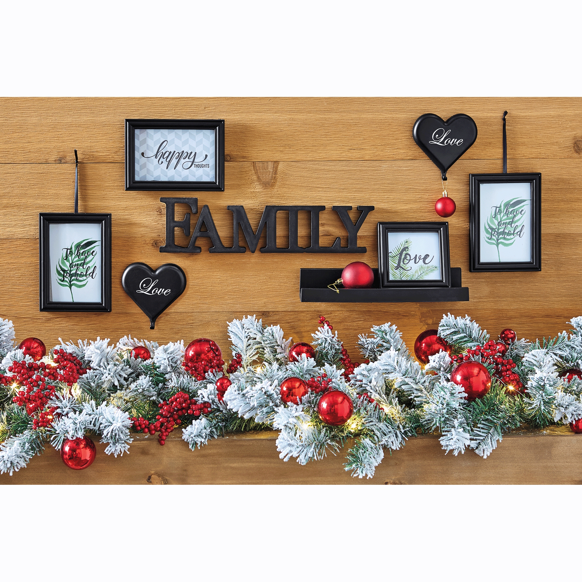 6-Piece Photo Frame and Shelf Gallery Set | Seventh Avenue