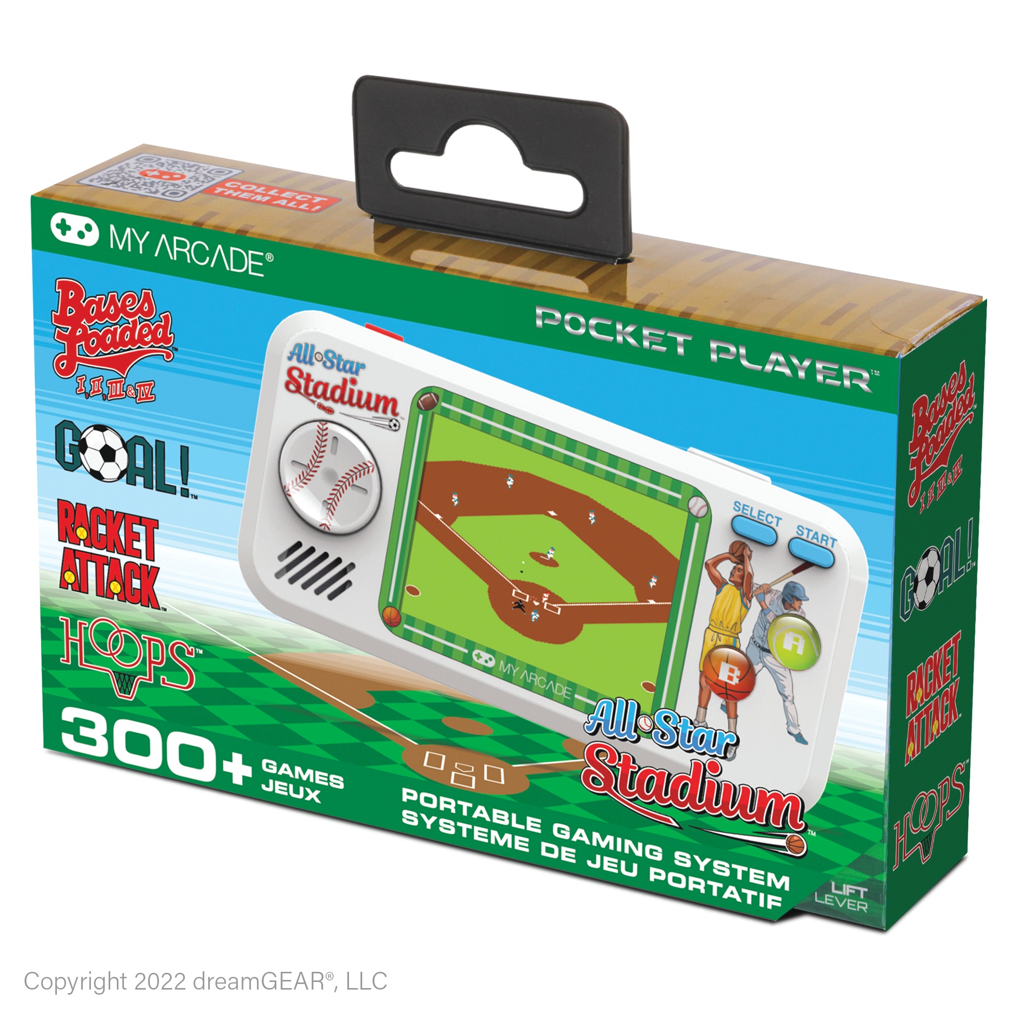 My Arcade Pocket Player Portable Sports Gaming System | Seventh Avenue
