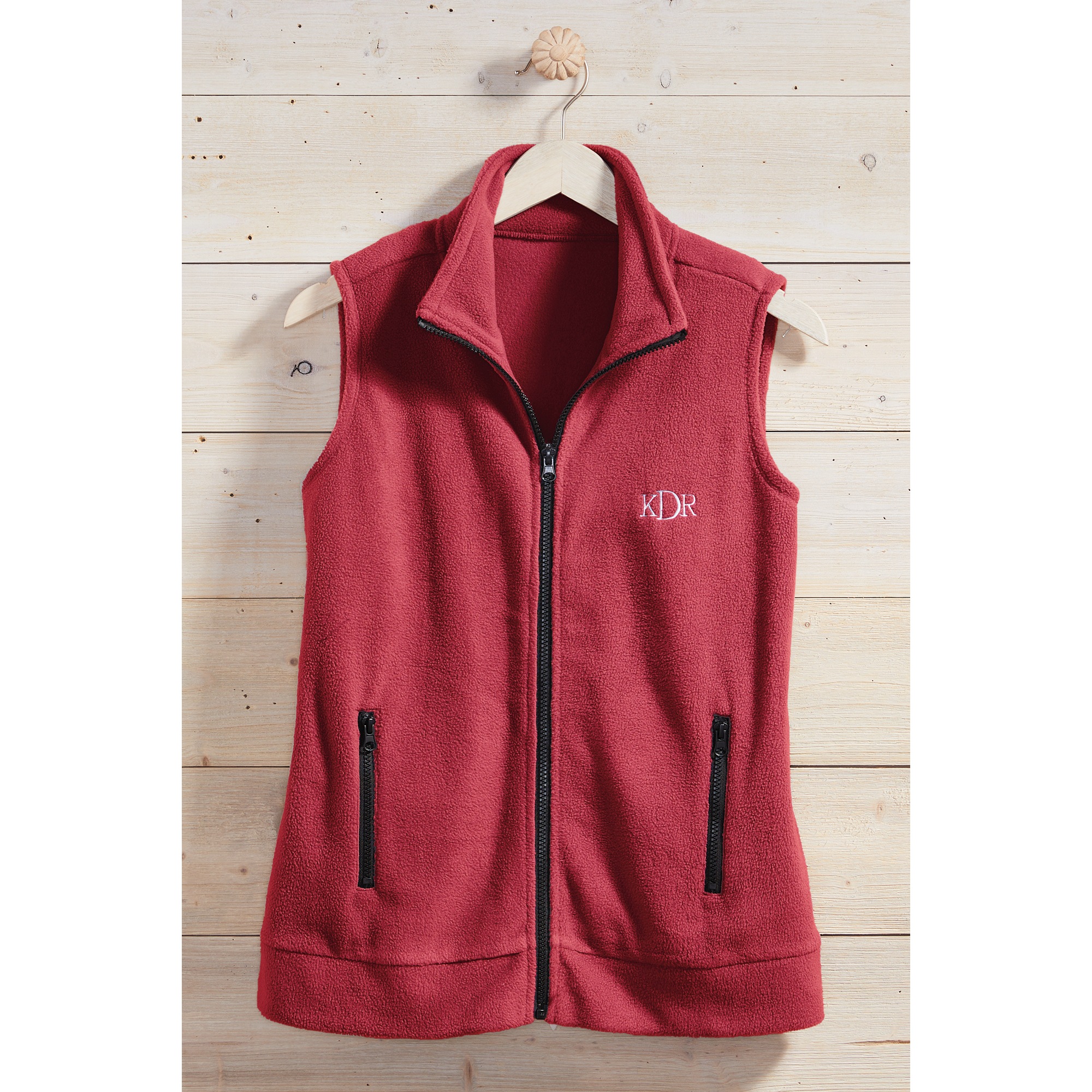 Personalized Women's Fleece Vest | Seventh Avenue