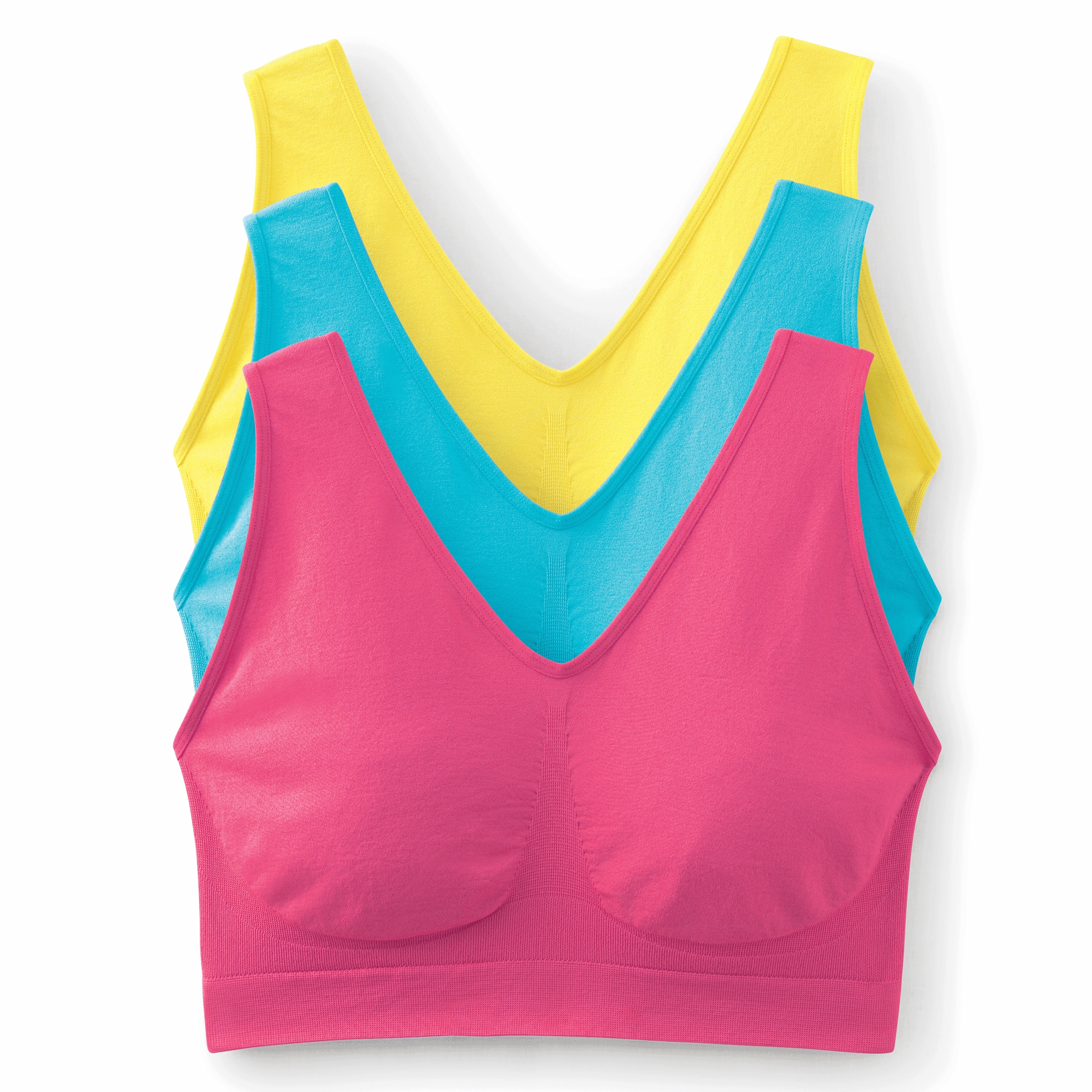 洋楽 IM set of 3 3-Pack Comfort Bras | Seventh Avenue