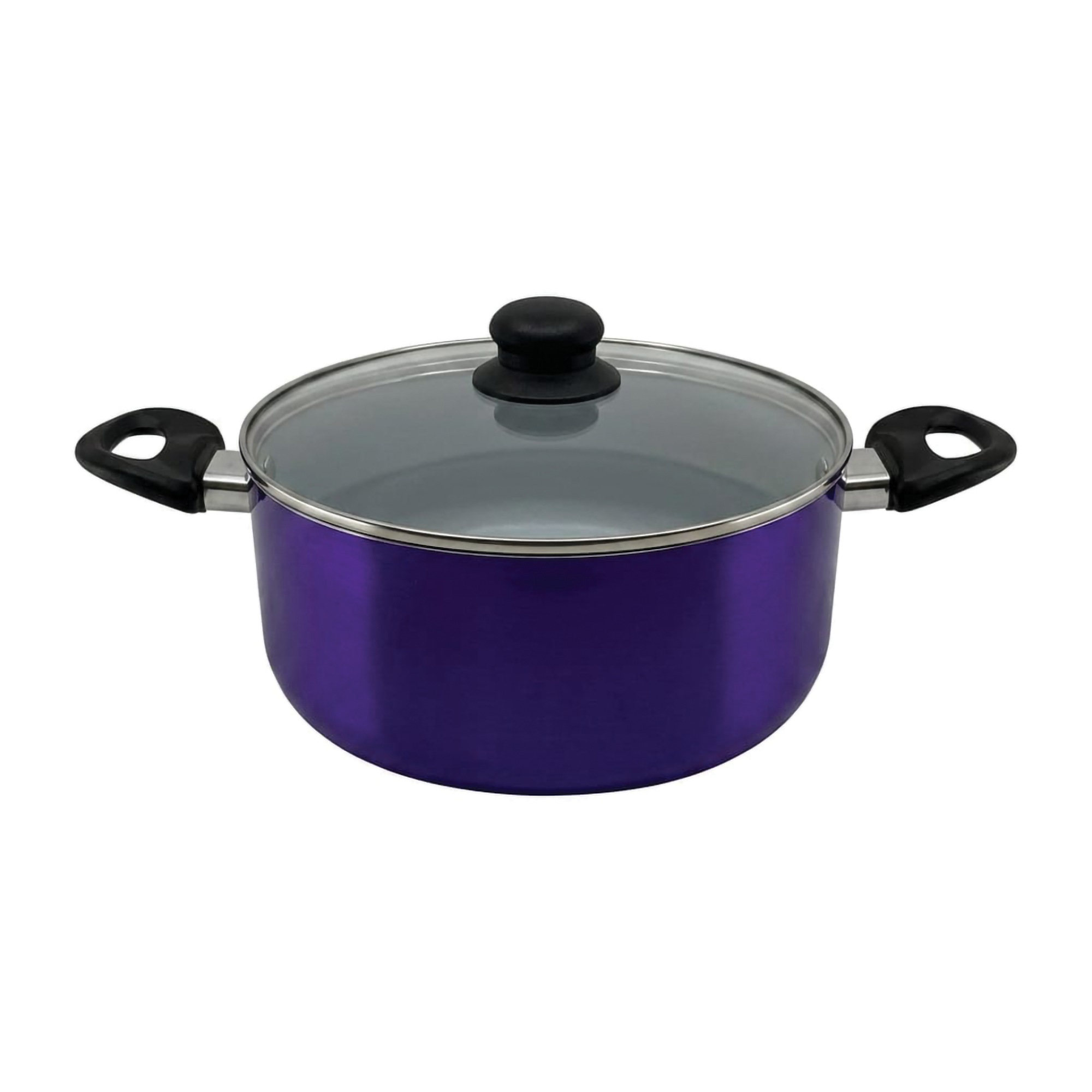 20-Piece Ceramic Metallic Cookware Set | Seventh Avenue