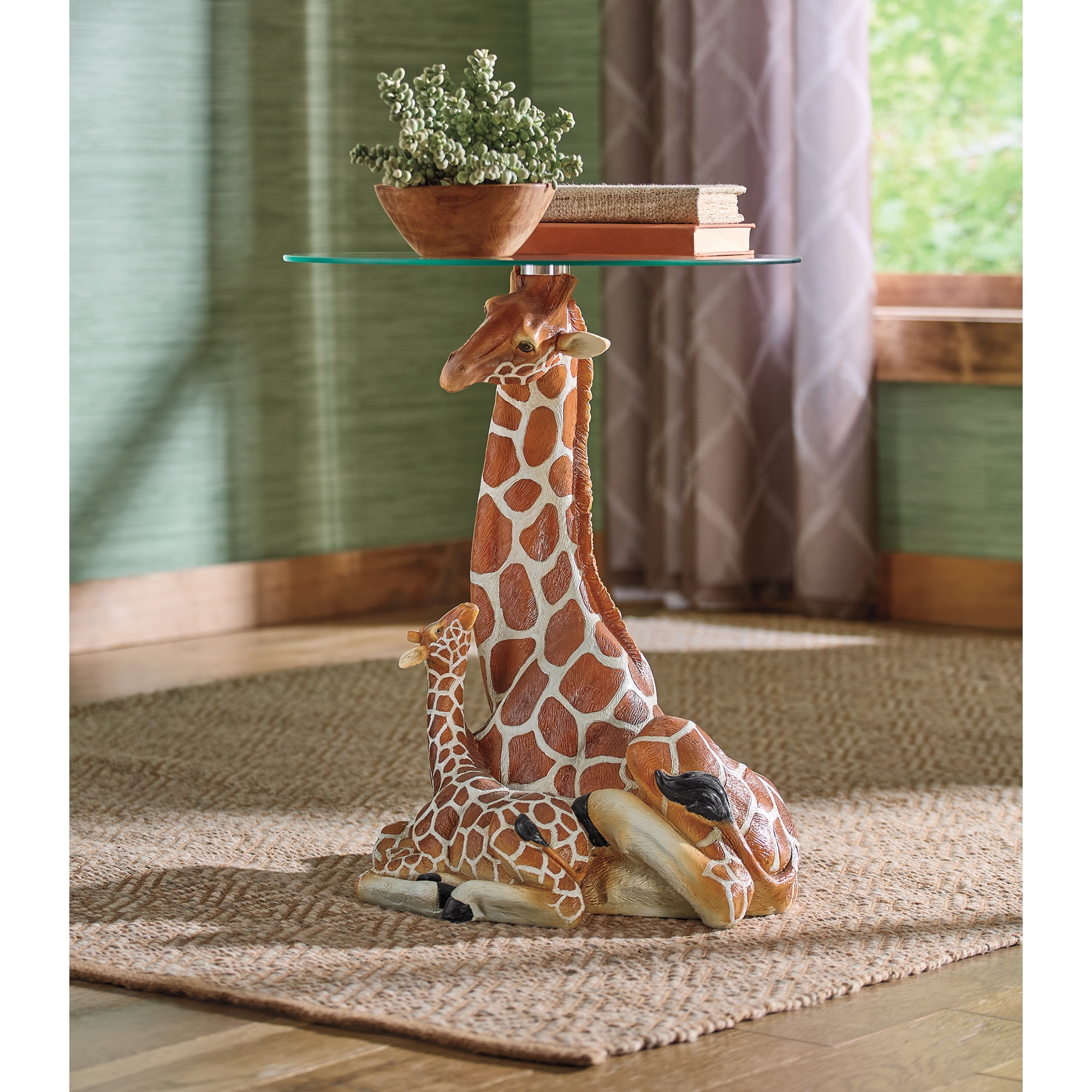 Giraffe Family Table | Seventh Avenue