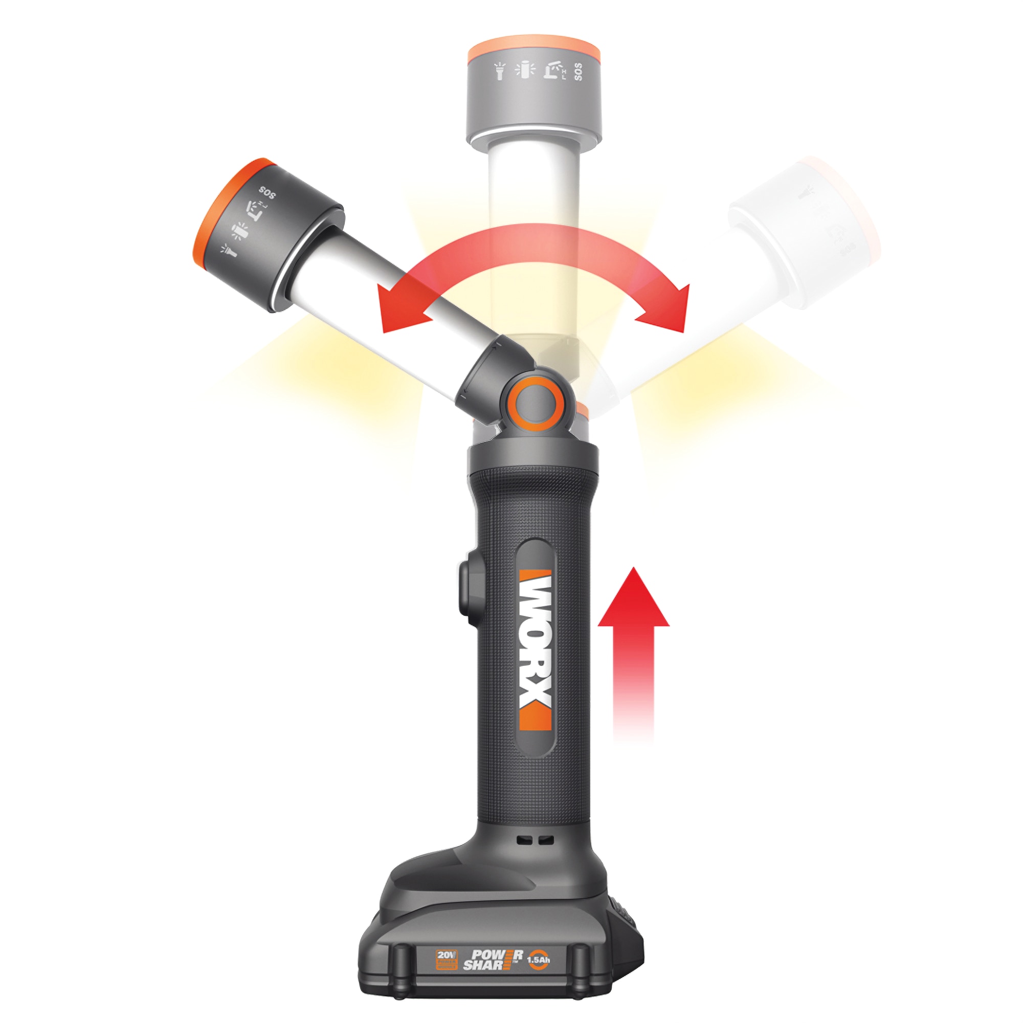 Worx 20V Multi-Function LED Flashlight | Seventh Avenue